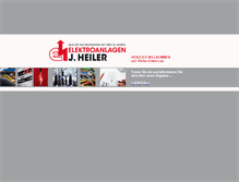 Tablet Screenshot of jheiler-elektro.de